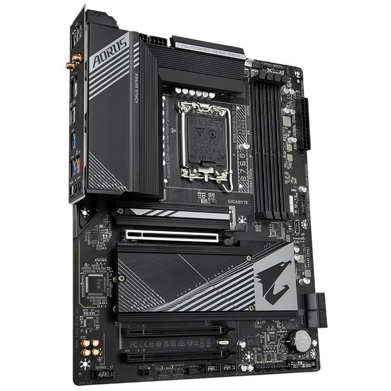 Gigabyte B760 AORUS ELITE AX (rev. 1.0) Intel B760 LGA 1700 micro ATX