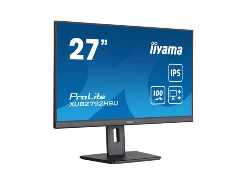 iiyama XUB2792HSU-B6 computer monitor 68,6 cm (27"") 1920 x 1080 Pixels Full HD LED Zwart