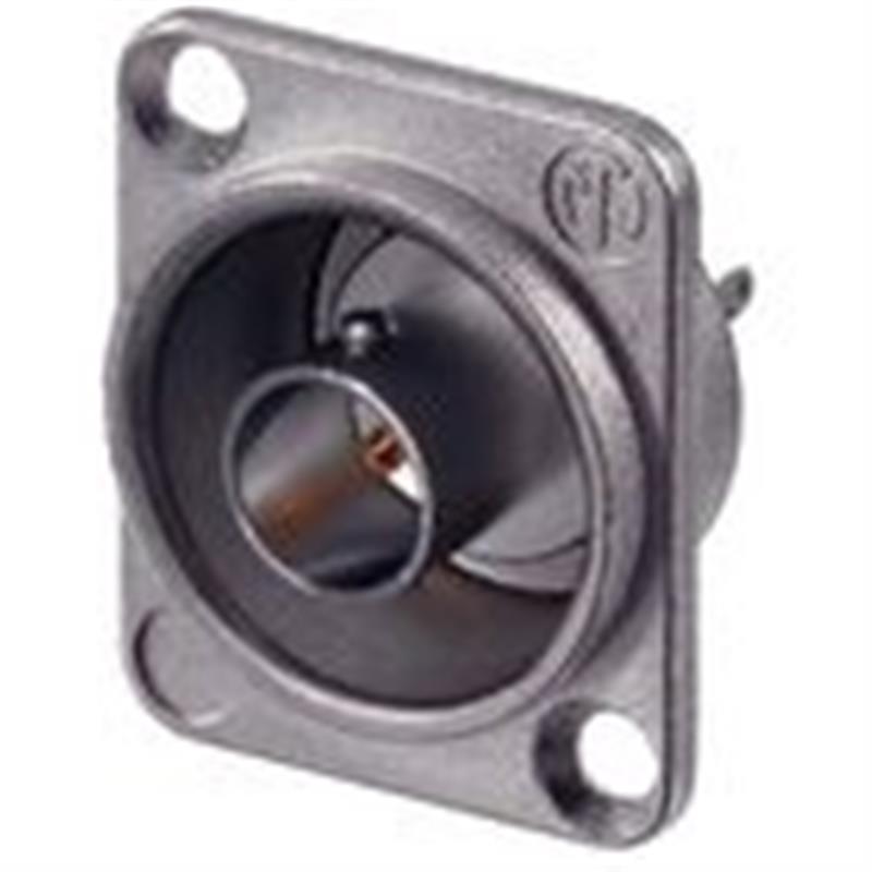 BNC appliance socket with flange 75 Ohm