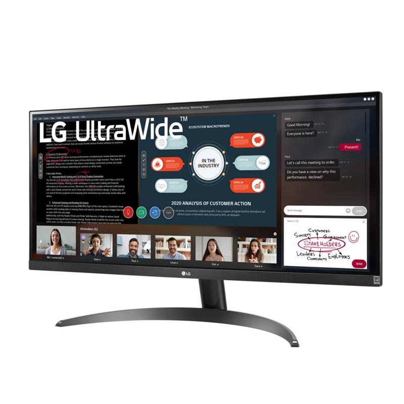 LG 29WP500-B computer monitor 73,7 cm (29"") 2560 x 1080 Pixels UltraWide Full HD LED Zwart