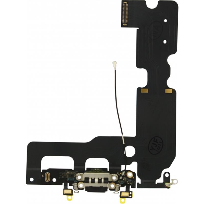 Replacement Charge Data Connector incl Flex Cable for Apple iPhone 7 Plus Black OEM