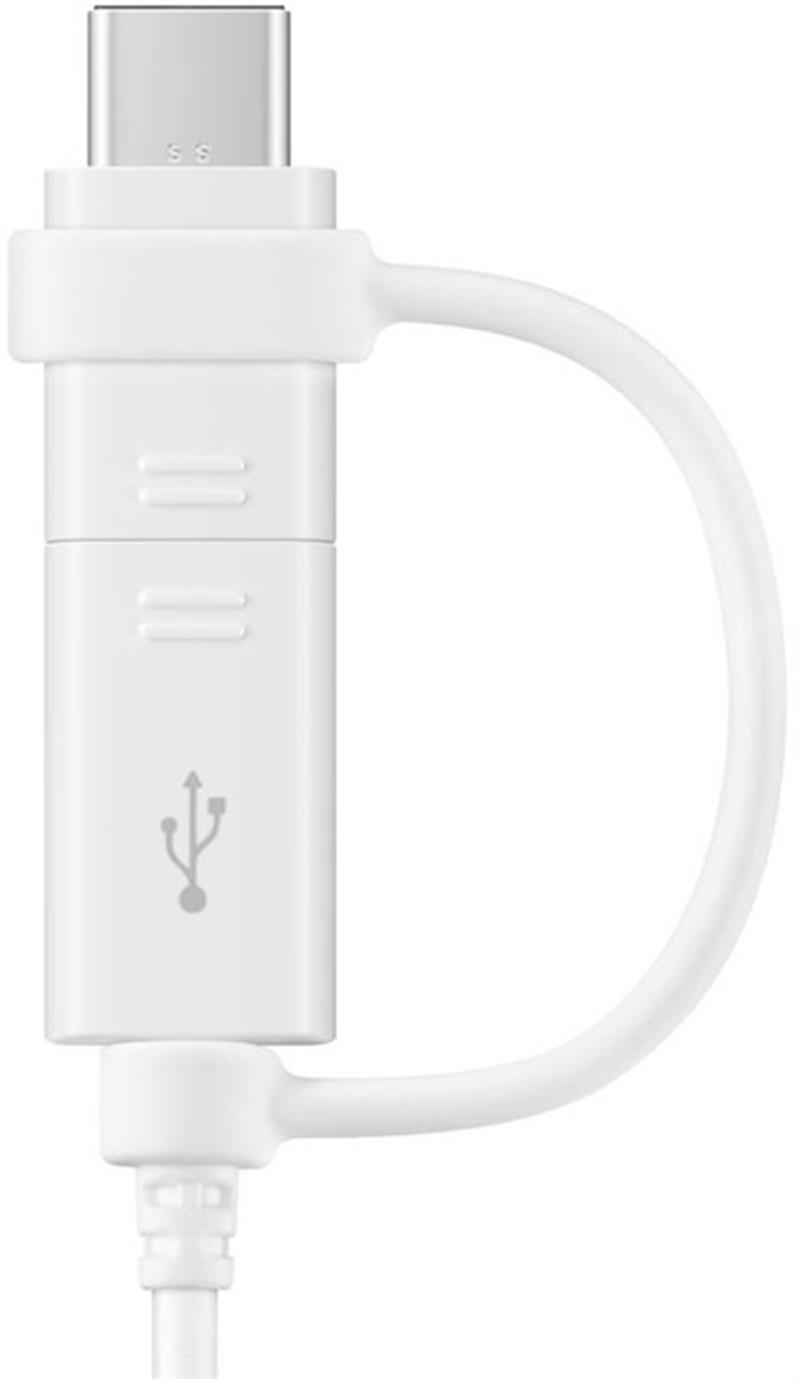 Samsung EP-DG930 USB-kabel 1,5 m USB 2.0 USB A USB C/Micro-USB B Wit