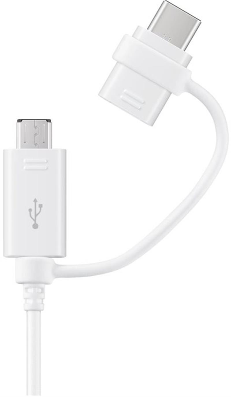 Samsung EP-DG930 USB-kabel 1,5 m USB 2.0 USB A USB C/Micro-USB B Wit