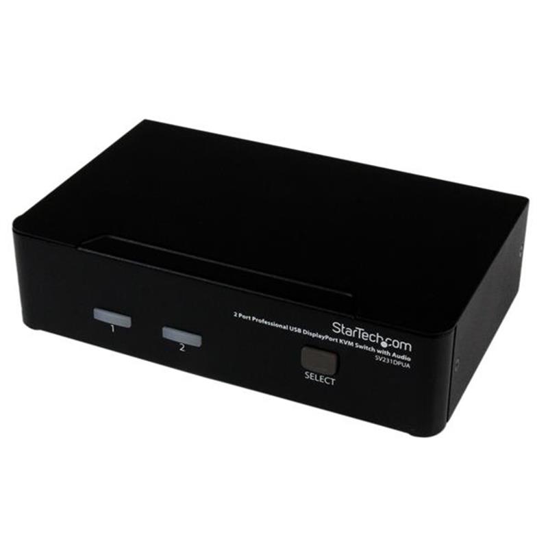 STARTECH 2 Port DisplayPort KVM Switch