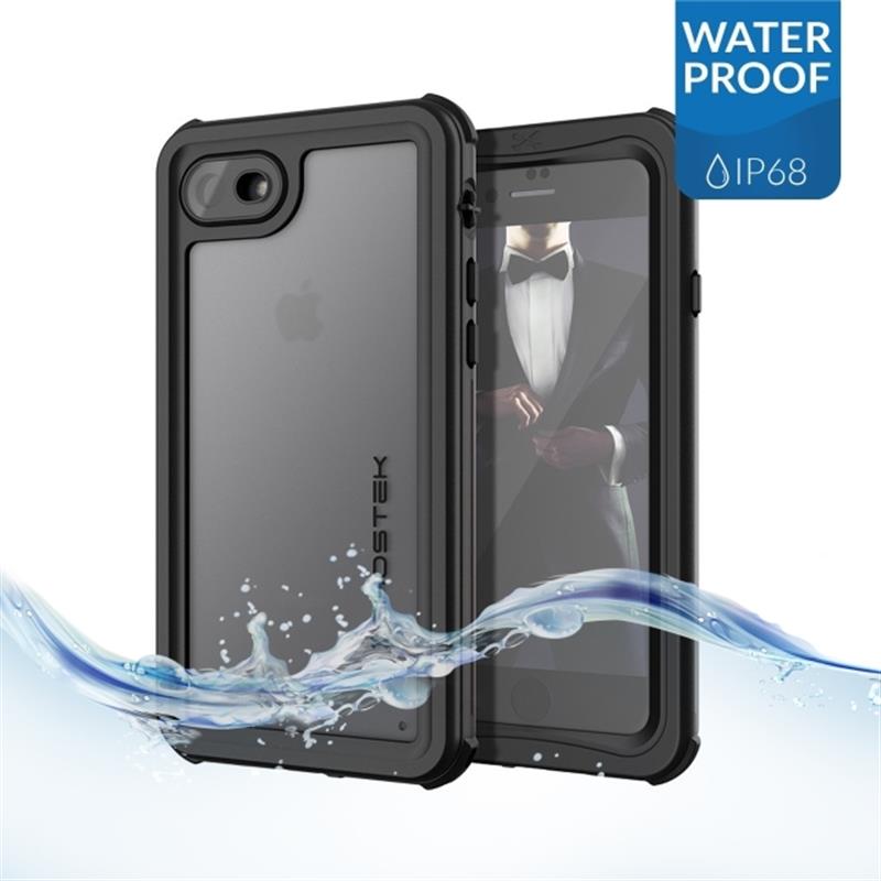 Ghostek Nautical Waterproof Case Apple iPhone 7 8 SE 2020 2022 Black