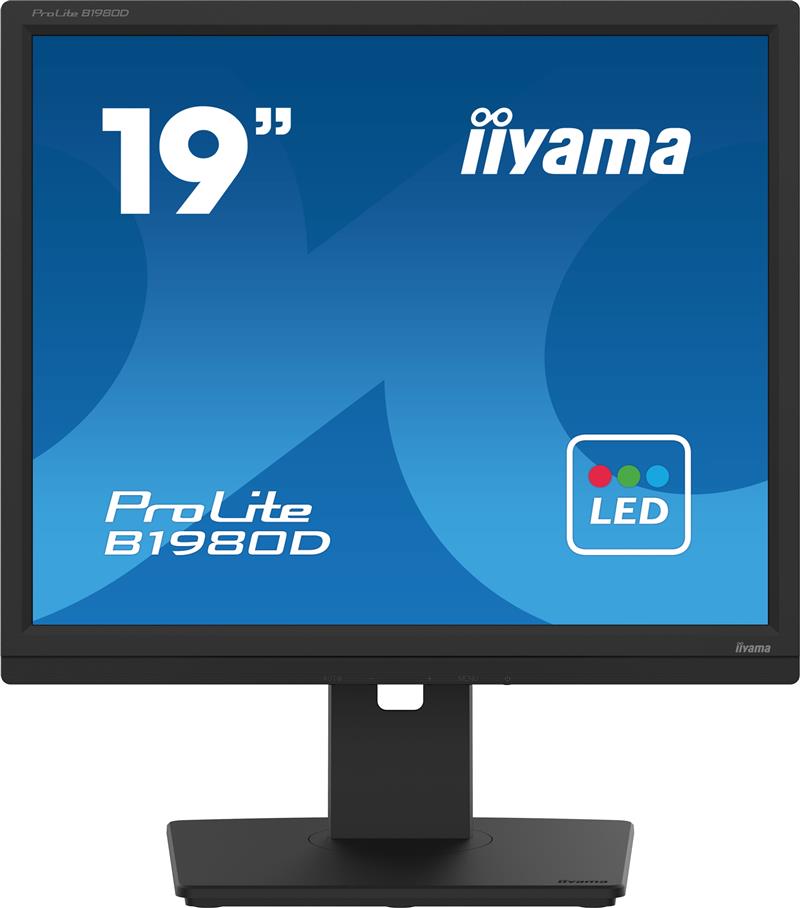 iiyama ProLite B1980D-B5 computer monitor 48,3 cm (19"") 1280 x 1024 Pixels SXGA LCD Zwart