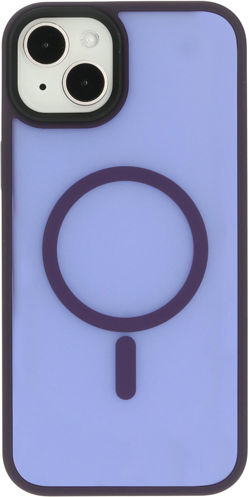 Mobiparts Hardcover Apple iPhone 15 Plus Satin Purple (Magsafe Compatible)