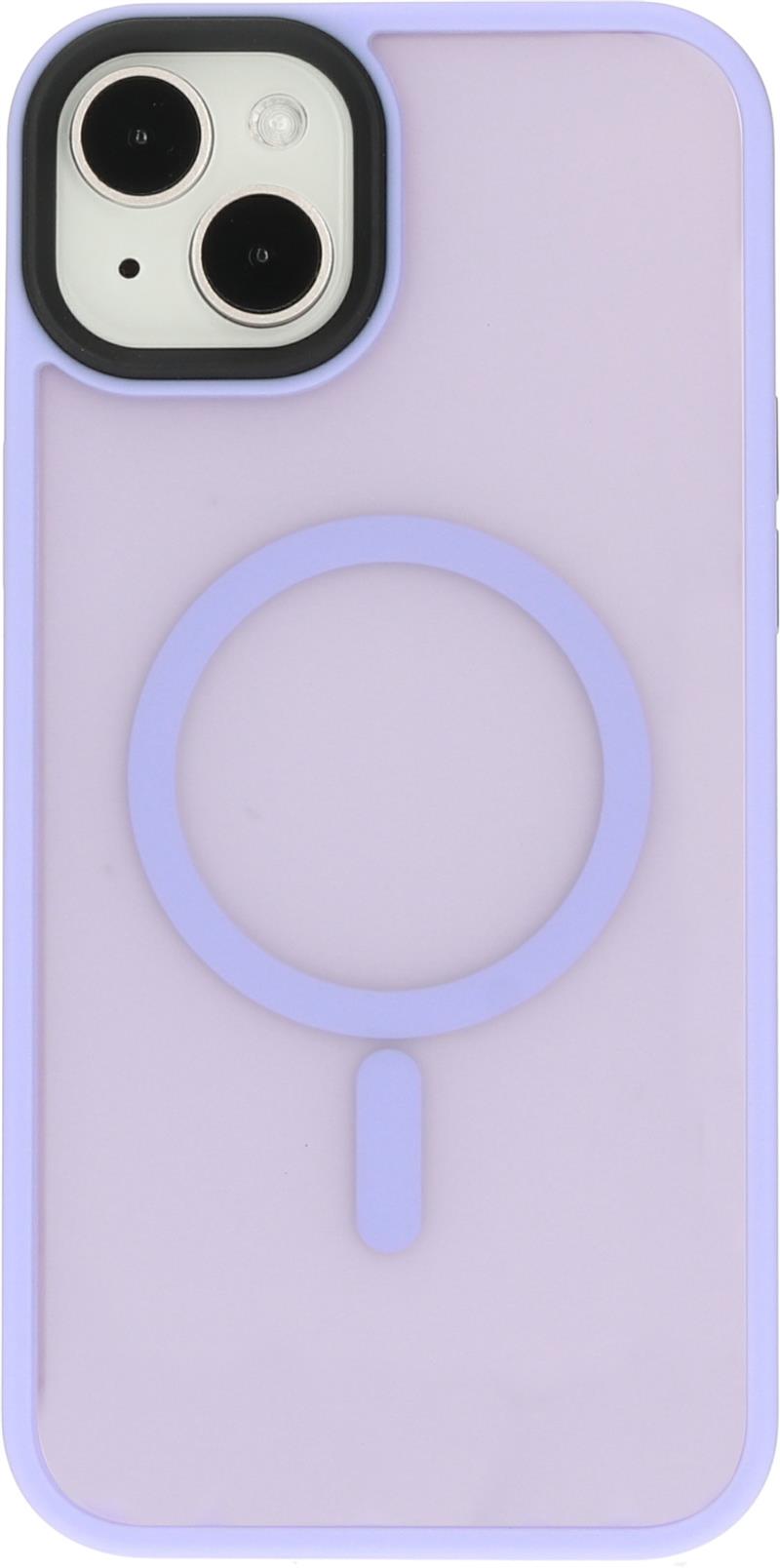 Mobiparts Hardcover Apple iPhone 15 Plus Satin Lila (Magsafe Compatible)