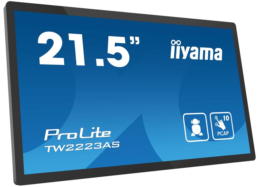 iiyama TW2223AS-B1 aanraakbedieningspaneel 54,6 cm (21.5"") 1920 x 1080 Pixels