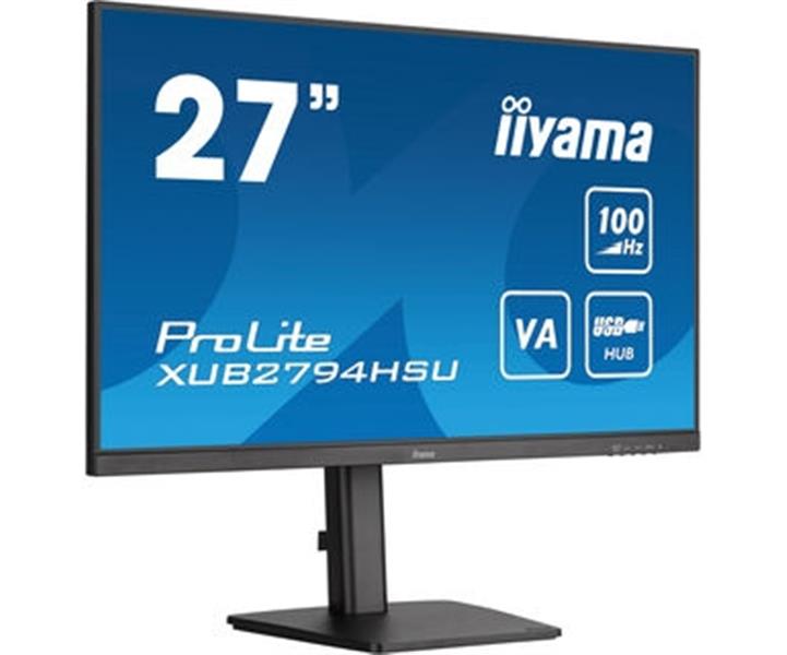 iiyama ProLite XUB2794HSU-B6 computer monitor 68,6 cm (27"") 1920 x 1080 Pixels Full HD Zwart