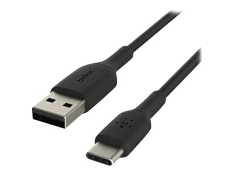 Belkin CAB001BT2MBK USB-kabel 2 m USB A USB C Zwart
