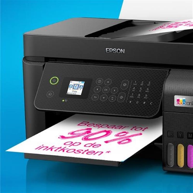 Epson EcoTank ET-4800 A4 multifunctionele Wi-Fi-printer met inkttank inclusief tot 3 jaar inkt