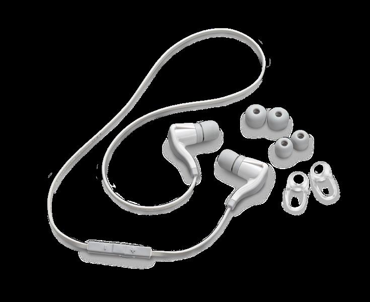 Plantronics Backbeat Go2 wireless In-Ear headphone, white