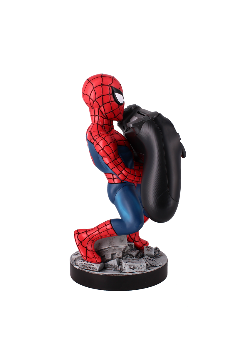 Cable Guy - Spider-Man telefoonhouder - game controller stand met usb oplaadkabel 8 inch