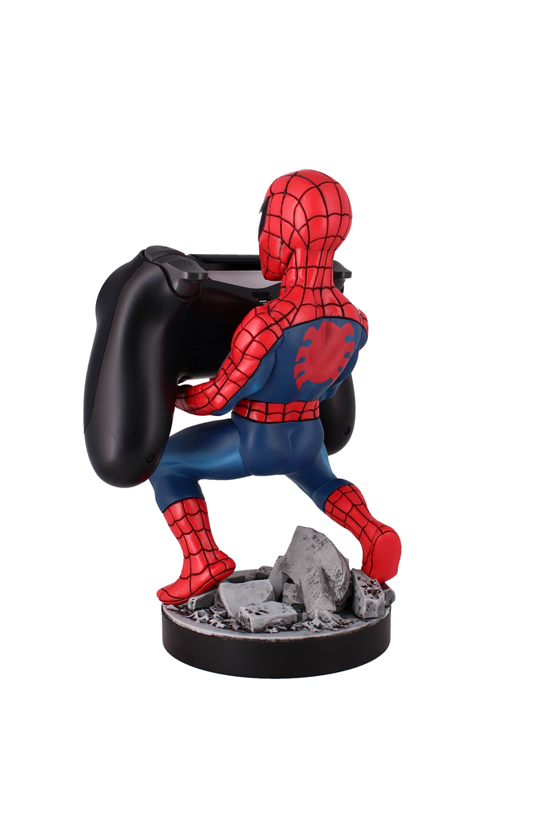 Cable Guy - Spider-Man telefoonhouder - game controller stand met usb oplaadkabel 8 inch