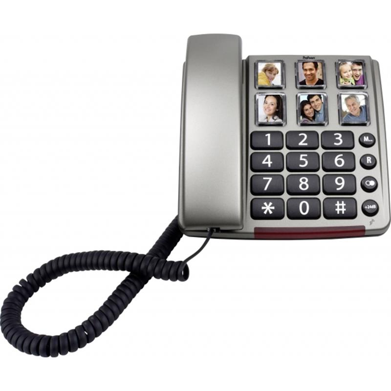  Profoon Bureautelefoon met fototoetsen