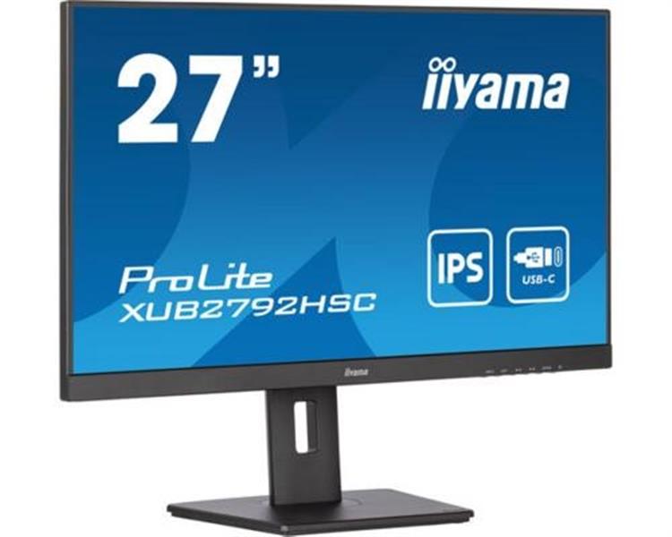 iiyama ProLite XUB2792HSC-B5 LED display 68,6 cm (27"") 1920 x 1080 Pixels Full HD Zwart