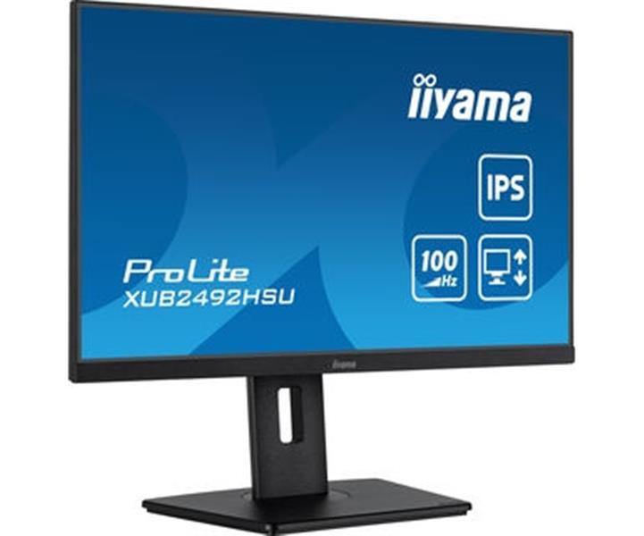 iiyama XUB2492HSU-B6 computer monitor 60,5 cm (23.8"") 1920 x 1080 Pixels Full HD LED Zwart