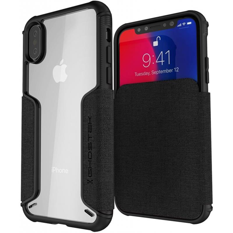 Ghostek Exec 3 Wallet Case Apple iPhone X Xs Black