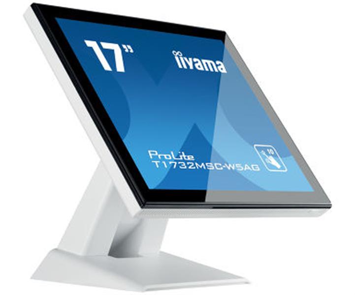 iiyama ProLite T1732MSC-W5AG touch screen-monitor 43,2 cm (17"") 1280 x 1024 Pixels Wit Multi-touch