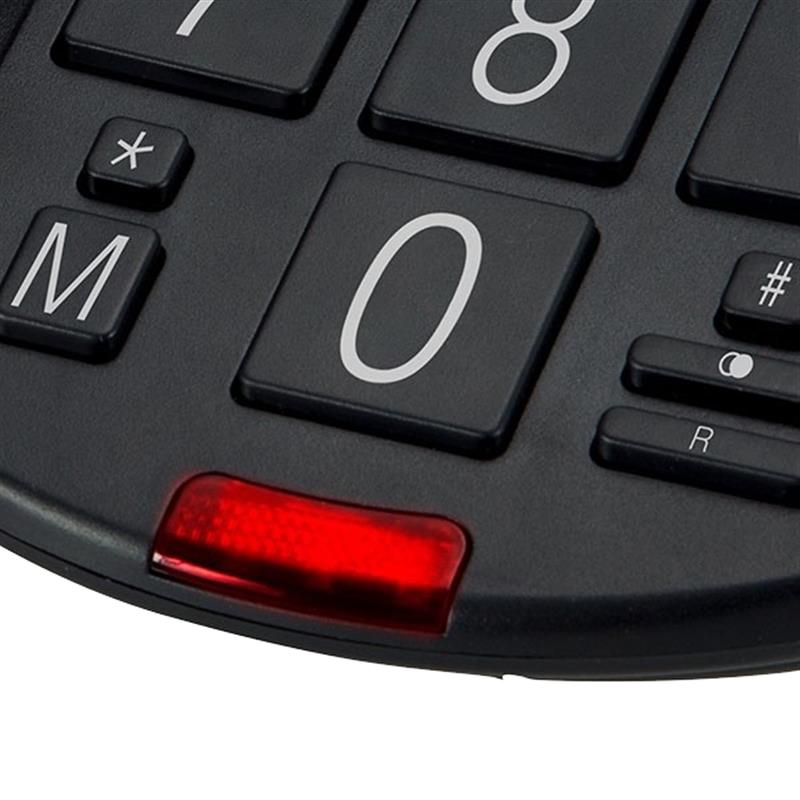  Profoon Big Button Bureautelefoon Black