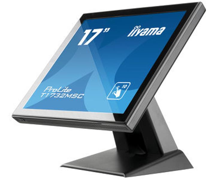 iiyama ProLite T1732MSC-B5X touch screen-monitor 43,2 cm (17"") 1280 x 1024 Pixels Zwart Multi-touch