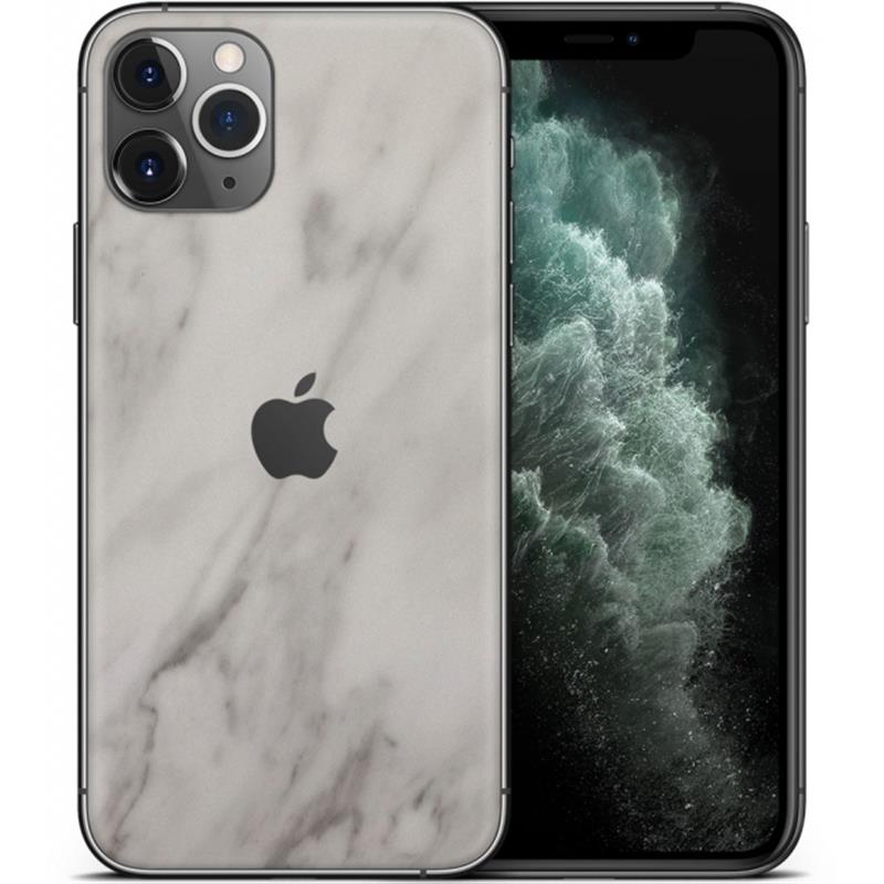 dskinz Smartphone Back Skin for Apple iPhone 11 Pro White Marble