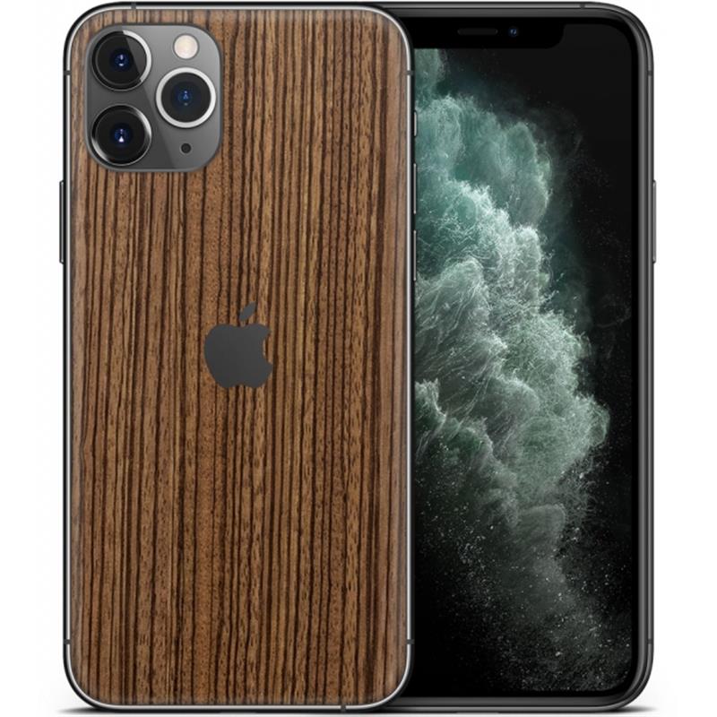 dskinz Smartphone Back Skin for Apple iPhone 11 Pro Max Zebra Wood