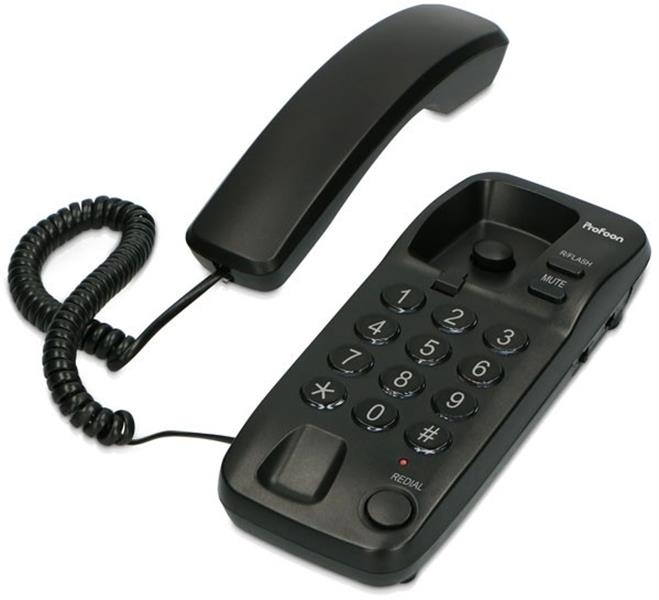 TX-115 Profoon Bureautelefoon Black