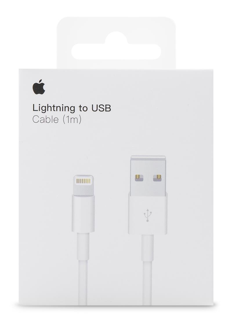 Apple Lightning-kabel 1 m Wit
