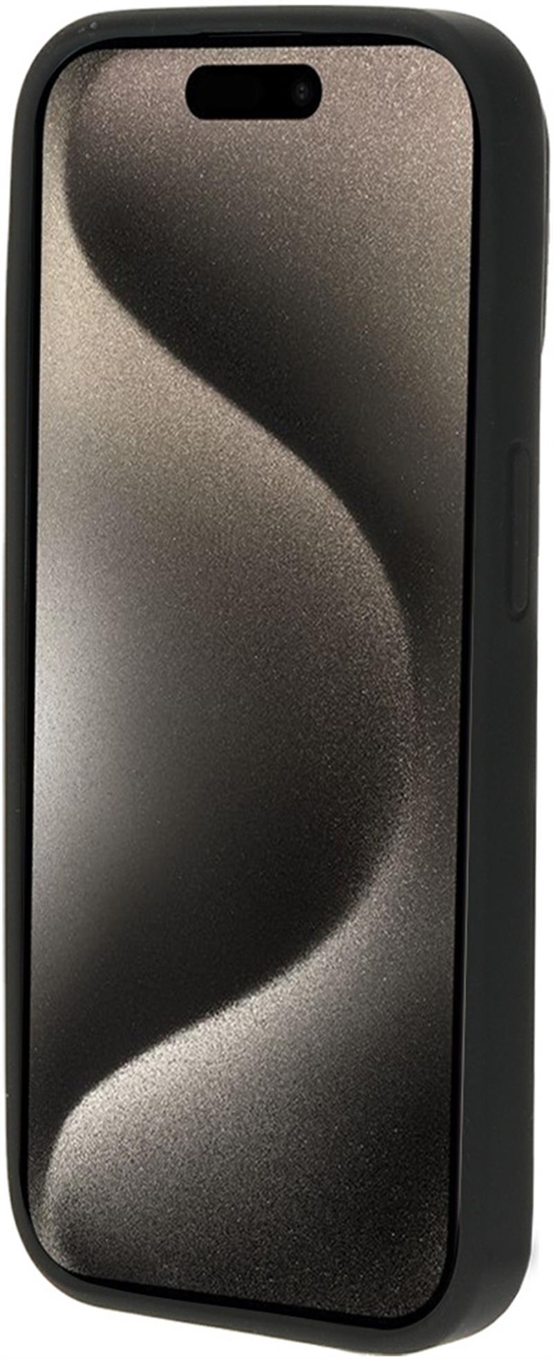 Mobiparts Silicone Cover Apple iPhone 15 Pro Black (Magsafe Compatible)