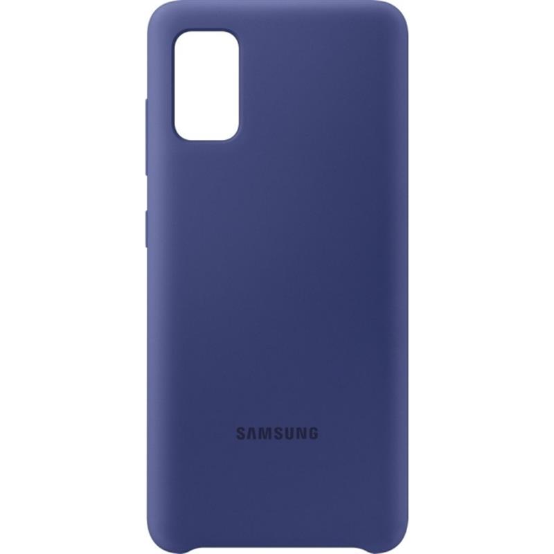  Samsung Silicone Cover Galaxy A41 Blue