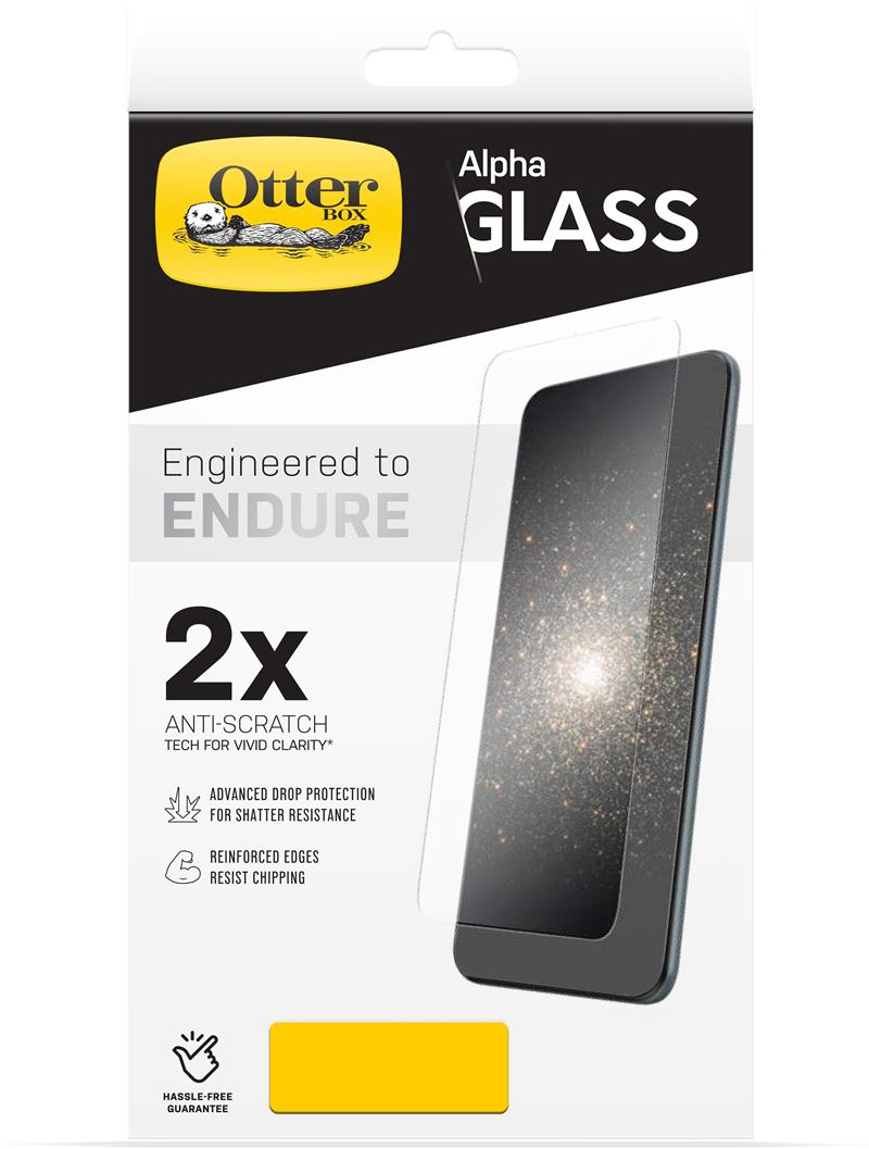 OtterBox Alpha Glass Series voor Apple iPhone 12 Pro Max, transparant