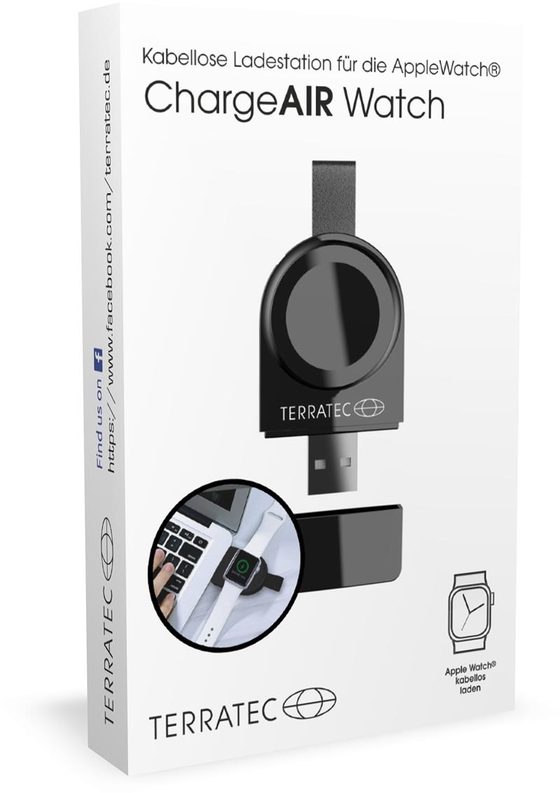 Terratec ChargeAIR Wireless Charger for Apple Watch 2W Black