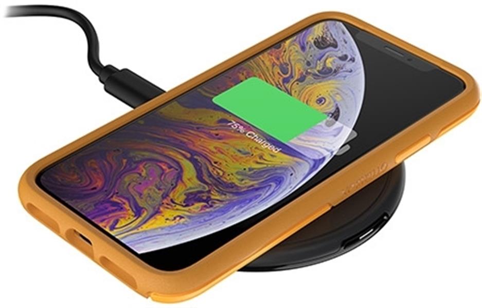 OtterBox Wireless Charging Pad 10W + EU Wall Charger 18W + USB A-Micro USB Cable, zwart