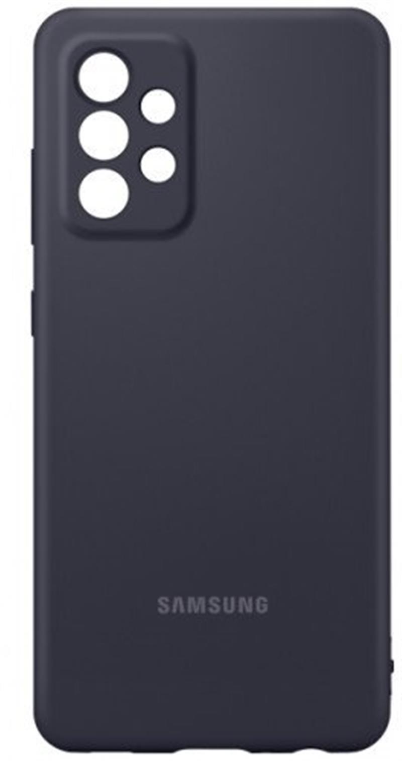  Samsung Silicone Cover Galaxy A52 A52 5G A52s 5G Black