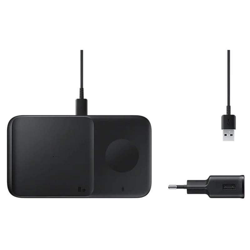 Samsung Wireless Qi Duo Charger Travel Adapter 9W Black
