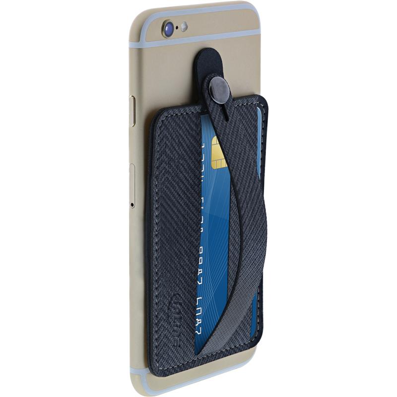 InLine Smartphone Credit Card Case with hand strap black