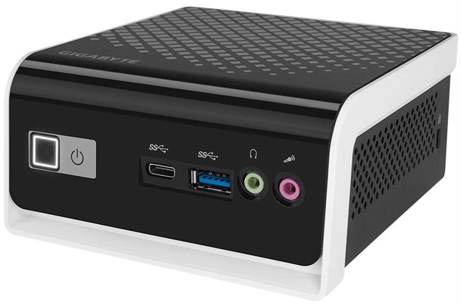 Gigabyte GB-BLCE-4000C PC/workstation barebone Zwart, Wit BGA 1090 N4000 1,1 GHz