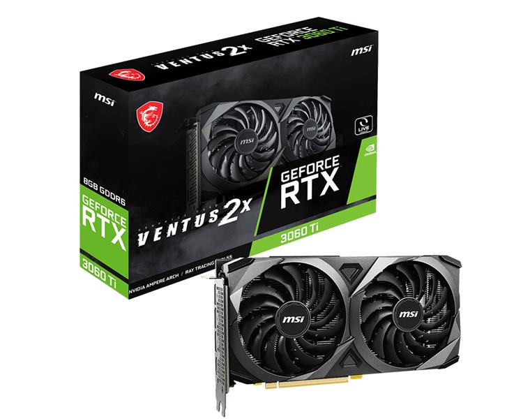 MSI VENTUS GeForce RTX 3060 Ti 2X OC NVIDIA 8 GB GDDR6