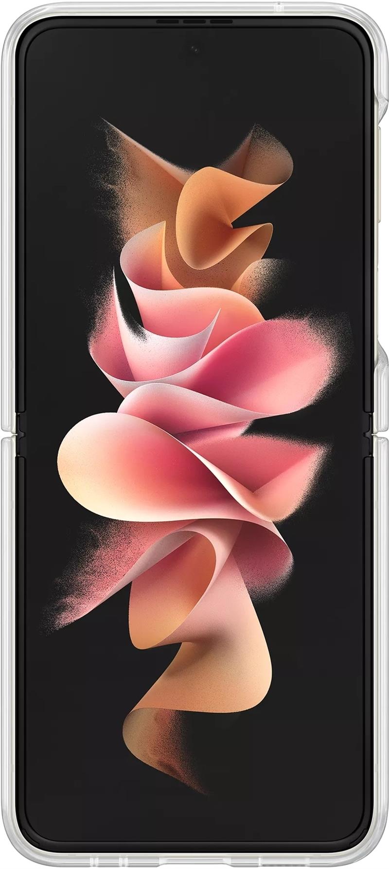 Samsung EF-QF711 mobiele telefoon behuizingen 17 cm (6.7"") Hoes Transparant
