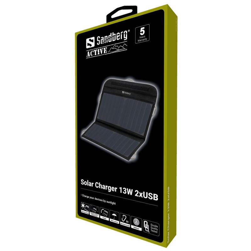 Sandberg Solar Charger 13W 2xUSB