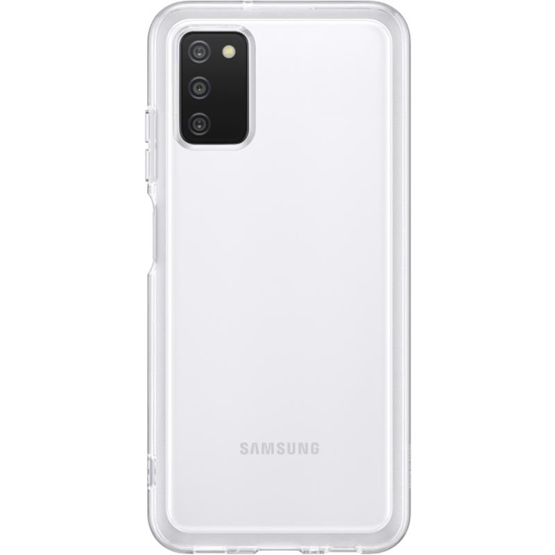 Samsung EF-QA038TTEGEU mobiele telefoon behuizingen 16,5 cm (6.5"") Hoes Transparant