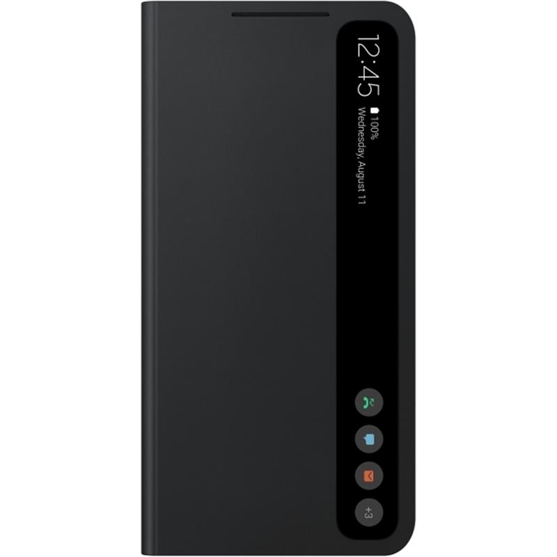  Samsung Smart Clear View Cover Galaxy S21 FE 5G Black