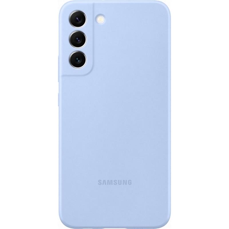 Samsung Silicone Cover Galaxy S22 5G Sky Blue