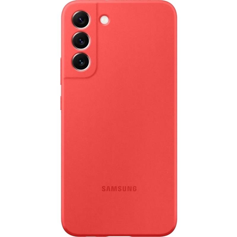  Samsung Silicone Cover Galaxy S22 5G Coral