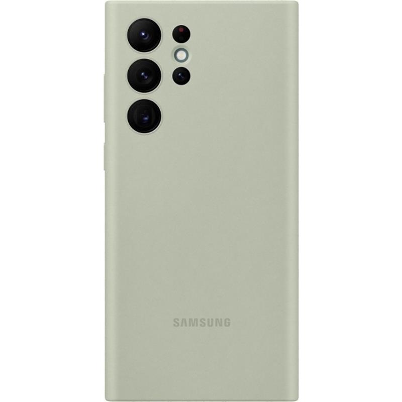  Samsung Silicone Cover Galaxy S22 Ultra 5G Olive Green