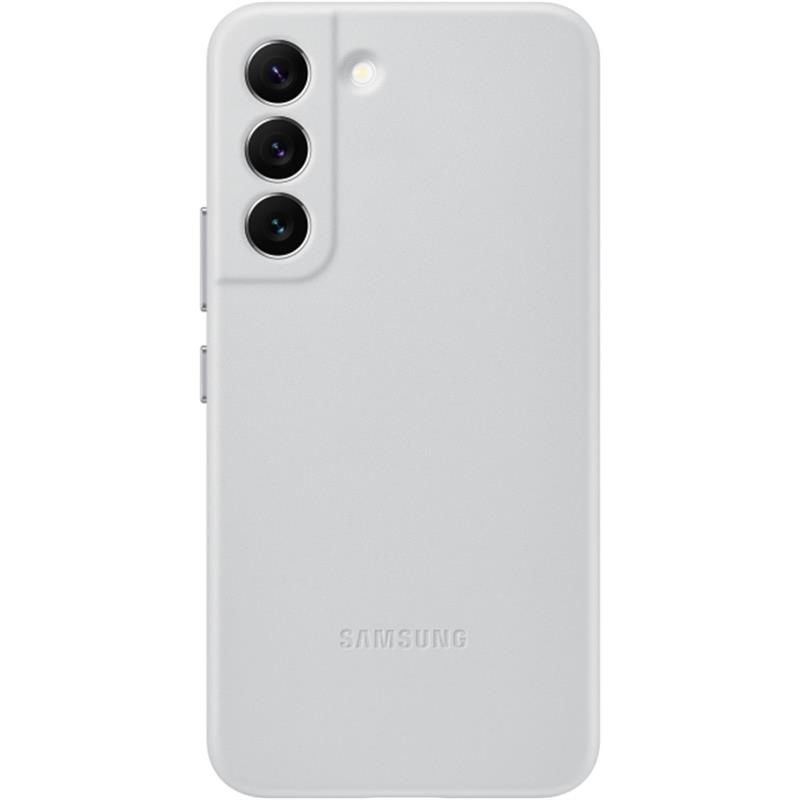  Samsung Leather Cover Galaxy S22 5G Light Grey