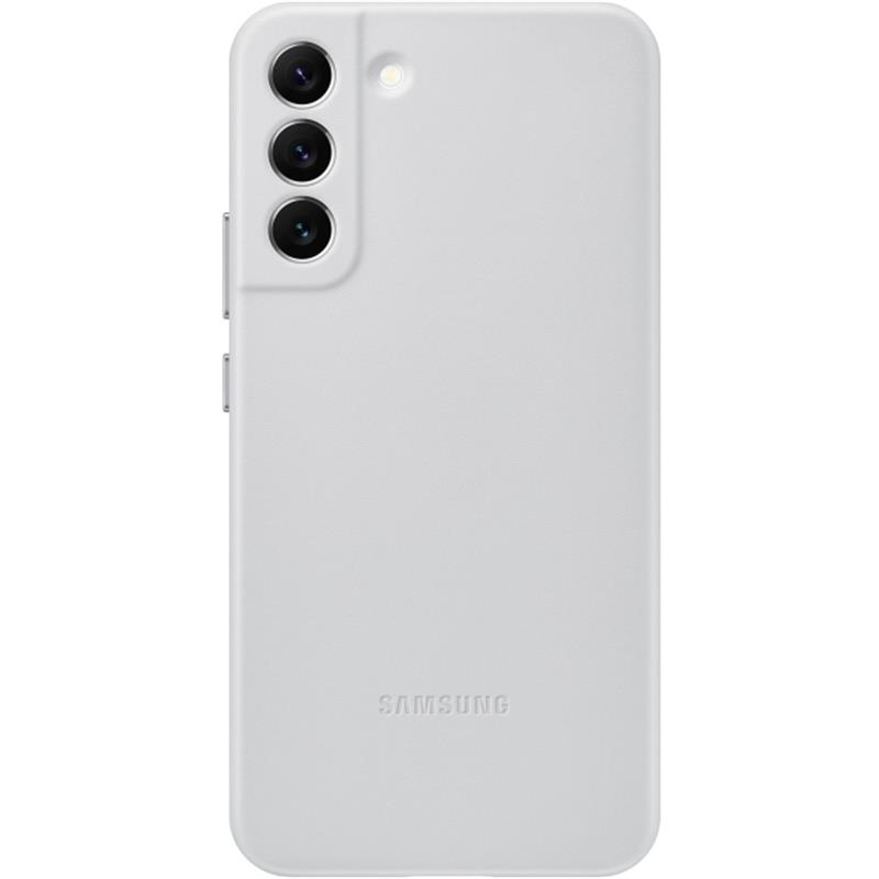  Samsung Leather Cover Galaxy S22 5G Light Grey