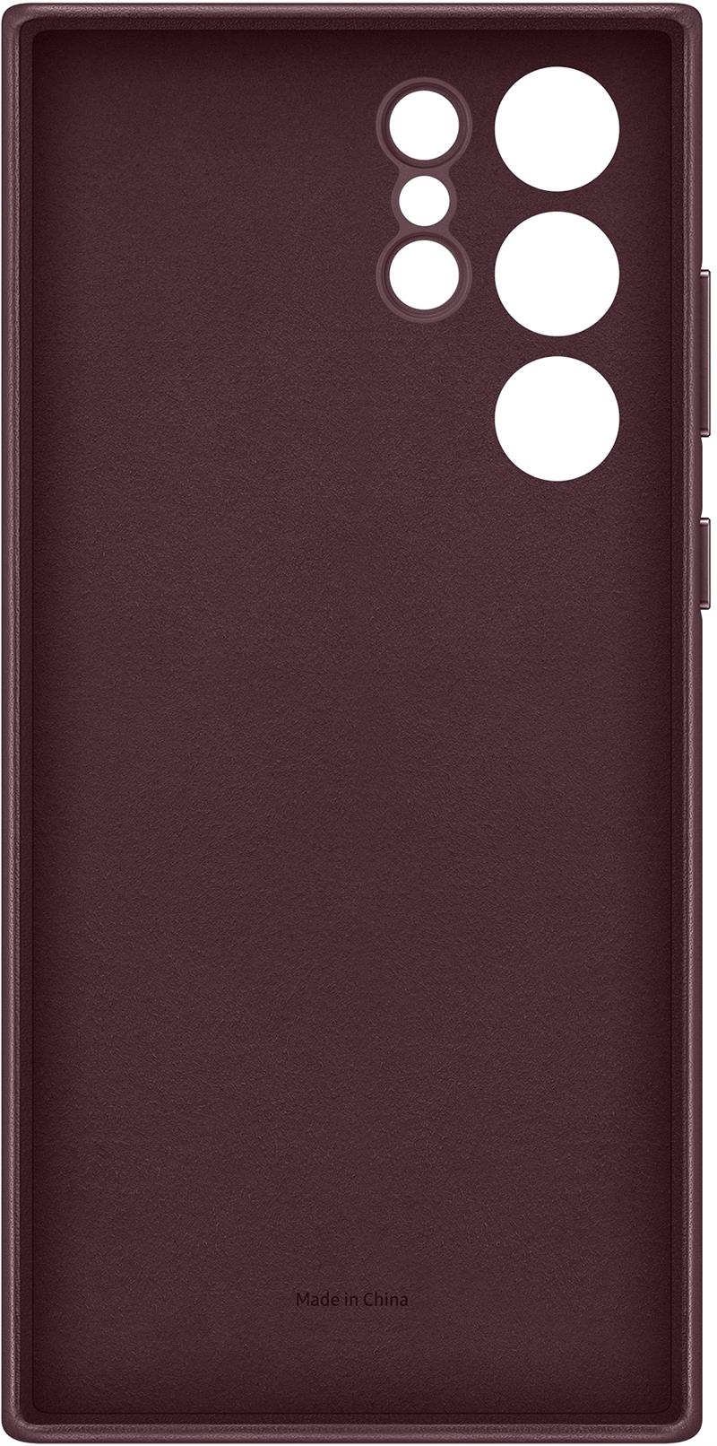 Samsung EF-VS908L mobiele telefoon behuizingen 17,3 cm (6.8"") Hoes Bordeaux rood